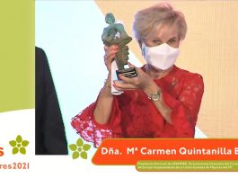 Carmen Quintanilla recibe el Premio Nacional a la Conciliación y la Corresponsabilidad de la Fundación Alares