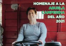 Elena Martínez de Penlés (Cangas del Narcea), Abuela Campesina 2001 de AMCA
