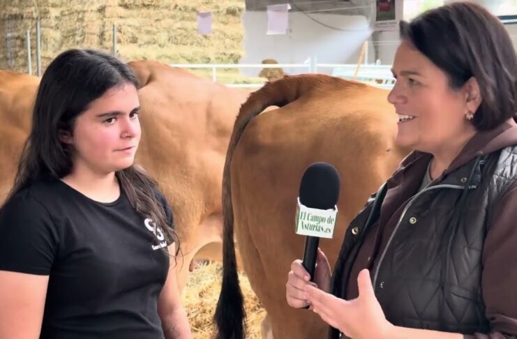 Entrevista a Claudia Menéndez Lago, futura ganadera de Parrondo (Cangas del Narcea)