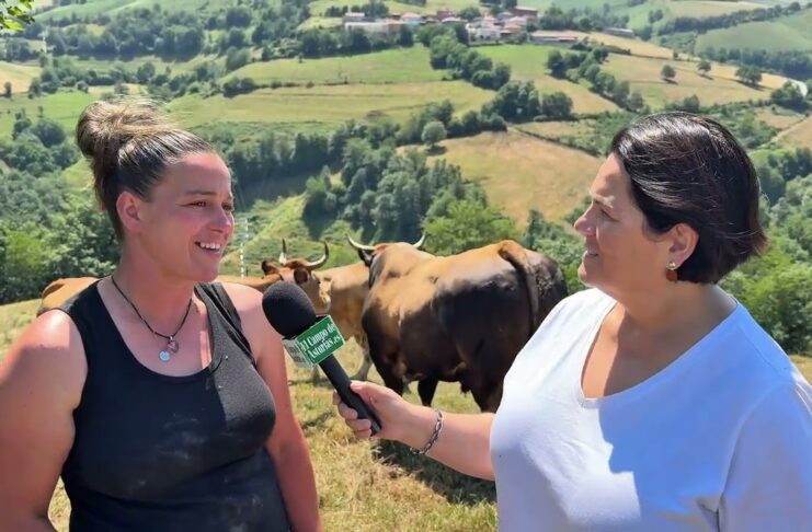 Entrevista a Sandra Menéndez Rodríguez de Ganadería Parrondo de Cangas del Narcea